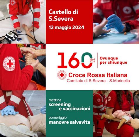 Festa Per I 160 Anni Della Croce Rossa Italiana Castello Di Santa