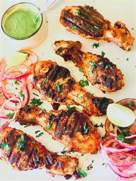 Easy Tandoori Tangdi Kabab Indian Style Chicken Drumsticks Bake