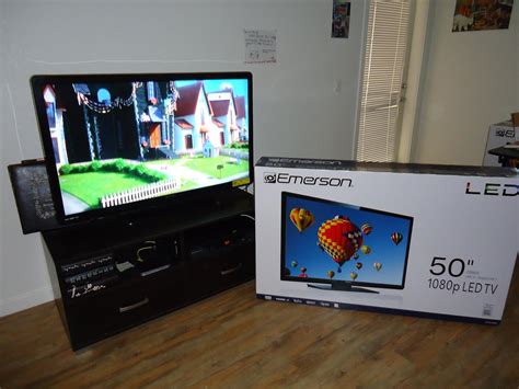 Jp Emerson Lc501em3 50インチlcd Hdtv Heavy Dutyアウトドアブラックナイロンtv