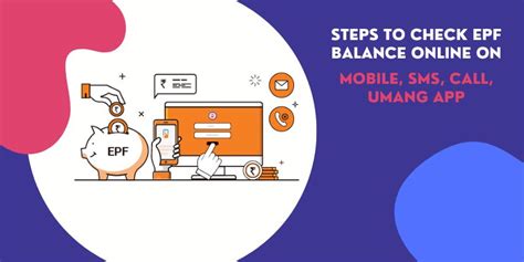 4 Ways To Check EPF Balance Online On Mobile SMS Call Umang App