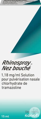 Rhinospray Nez Bouch Mg Ml Spray Nasal Solution Flacon Ml