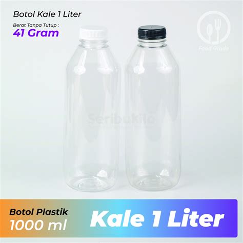 Jual Botol Kale 1 Liter Botol Plastik 1 Liter Botol Kale PET