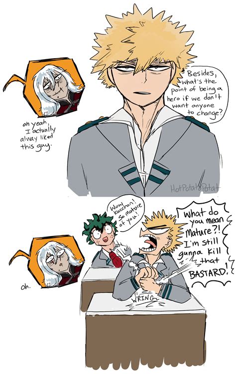 Hot Potato On Twitter Shiggy Endeavor Au Meets Class 1 A 12