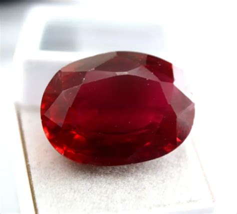 39 30 CT NATUREL Rare Certifié Burma Rubis VVS Aa Coupe Libre Pierre