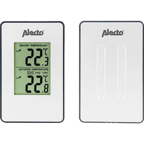 Stock Bureau ALECTO Station Météo ws 1050 avec Capteur Extérieur sans