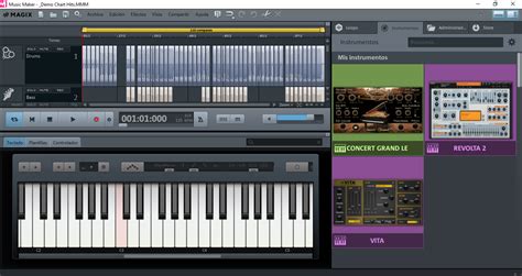 Music Maker Potente programa para crear música con diversas funciones