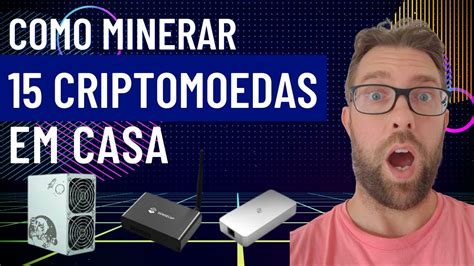 Como Minerar 15 Criptomoedas Em Casa YouTube