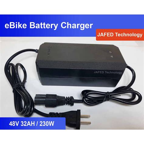 JAFED EBike Lead Acid Battery Charger 48V 32AH 230W AC To DC Shopee