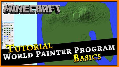 World Painter Minecraft Tutorial Basics Youtube