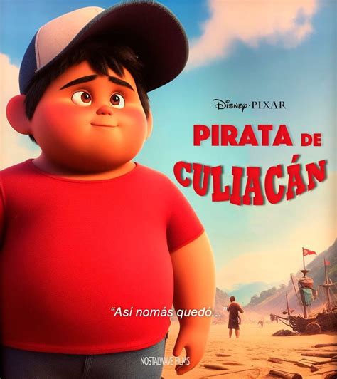 El Pirata de Culiacán versión Pixar así lo imagina la Inteligencia