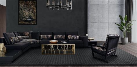 Casa Padrino Luxus Couchtisch Gold Schwarz 125 X 65 X H 43 Cm