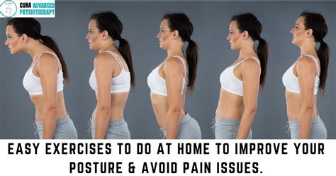 Easy Exercises to Do at Home to Improve Your Posture.