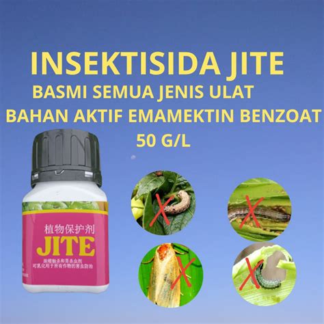 Jual Jite Insektisida Pembasmi Hama Ulat Grayak Dalam Buah Sayur Batang