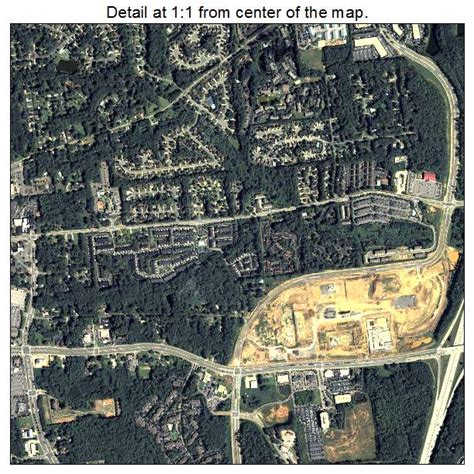 Aerial Photography Map of Alpharetta, GA Georgia