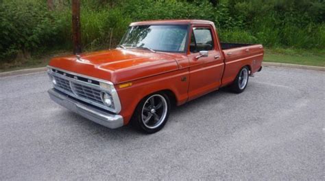 Seller Of Classic Cars 1976 Ford F 100 Coral Redblack