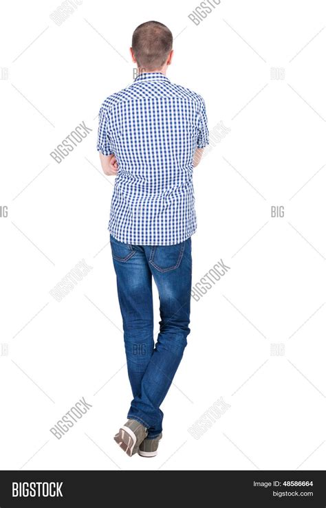 Back View Handsome Man Image And Photo Free Trial Bigstock