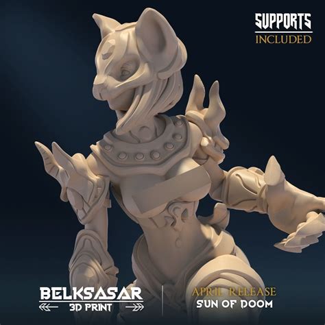 Doomclaws A Nude And Normal D Model D Printable Cgtrader