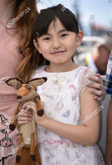 Japanese Actress Rio Suzuki Poses During Editorial Stock Photo Stock