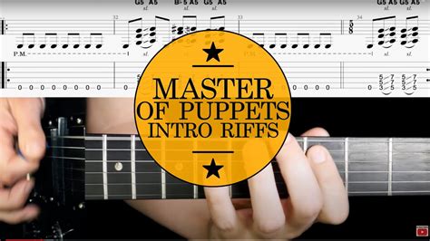 How To Play Master of Puppets by Metallica #1 Guitar Lesson & TAB | Guitar Techniques and Effects