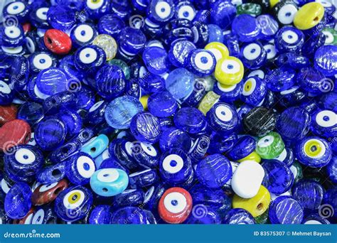 Many Traditional Evil Eye Amulets Stock Image Image Of Magic Multi