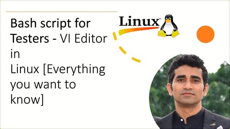 Vi Editor Commands In Linux With Examples Youtube