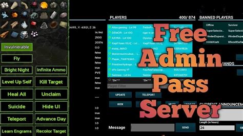 Ark Mobile Free Admin Pass Server Ark Arksurvivalevolved YouTube
