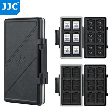 JJC Funda Para Tarjeta De Memoria SD Soporte Para 24 TF Micro SD MSD