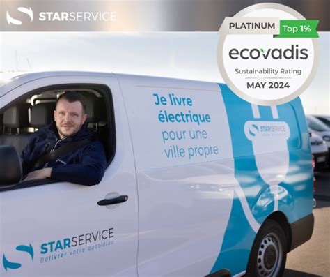 Star Service Obtient La M Daille Platinum Ecovadis Et D Voile Sa