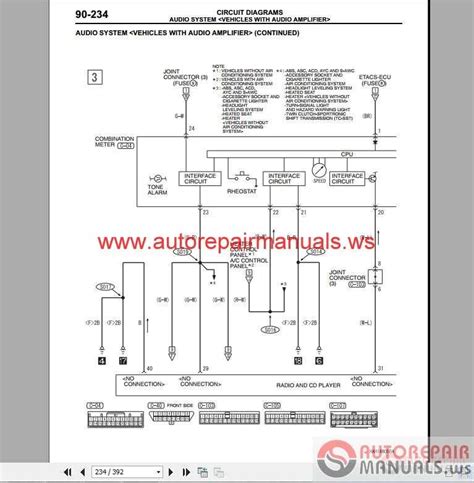 Effective Wiring Diagram For Mitsubishi Lancer