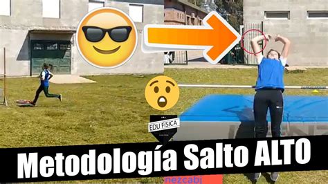 ATLETISMO FASES del SALTO de ALTURA METODOLOGÍA YouTube