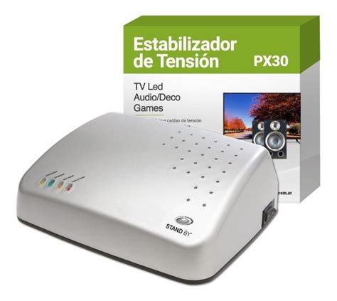 Estabilizador De Tensión Para Tv Audio Games 4 Tomas Px30 Vil Electro