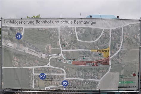 Bermatingen Sanierung Der Bahnhofstra E Liegt Im Zeitplan S Dkurier