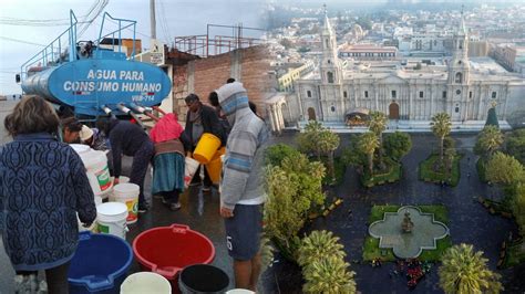 Cortes De Agua Programados En Arequipa Conoce Aqu Las Zonas Sin