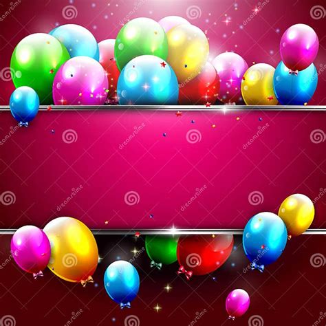 Luxury Birthday Background Stock Vector Illustration Of Luxury 34865745