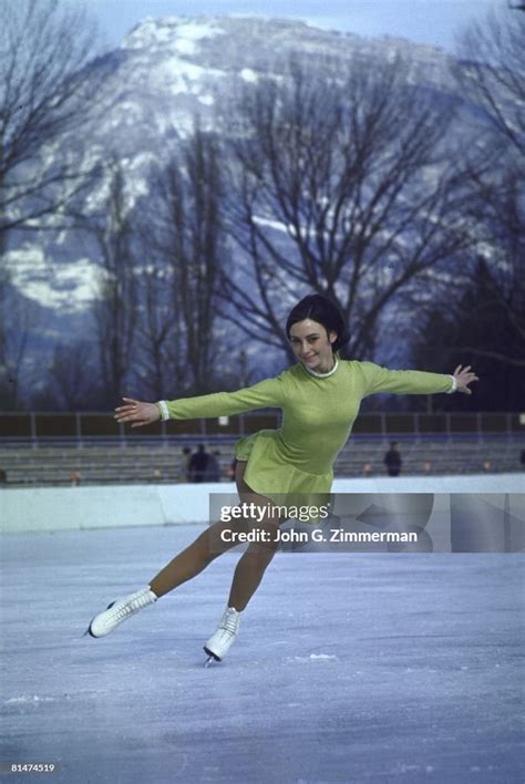 Winter Olympics Usa Peggy Fleming In Action During Practice News