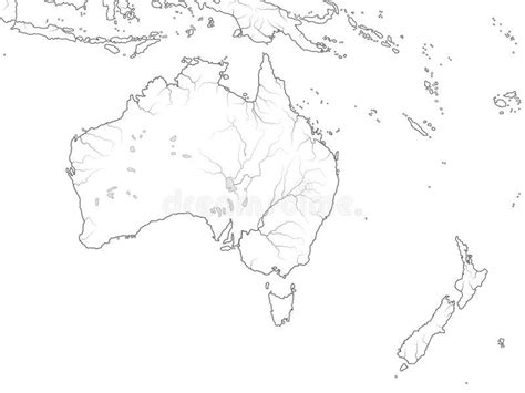 Carte Du Monde De CONTINENT De L AUSTRALIE L Australie Nouvelle