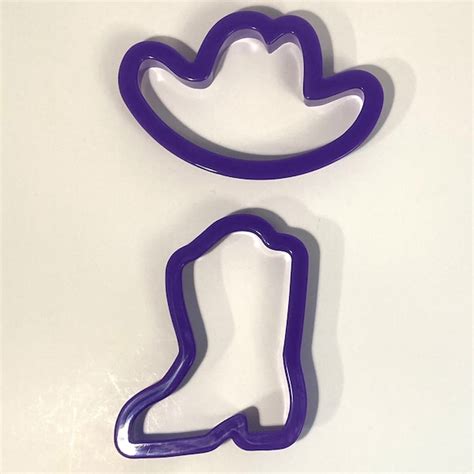 Cowboy Boot Cookies Etsy