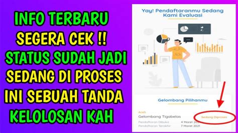 Info Terbaru Status Berubah Sedang Proses Kelolosan Prakerja Gelombang