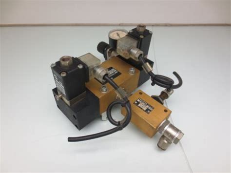 PNEUMAX 412 32 0 0 S5 PNEUMATIC SOLENOID VALVE 6 01 12N M004 R00 EBay