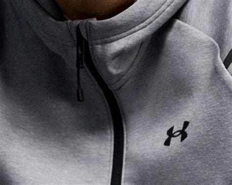 Mens Ua Unstoppable Fleece Full Zip Under Armour