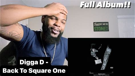 Digga D Back To Square One Full Album AMERICAN REACTS YouTube