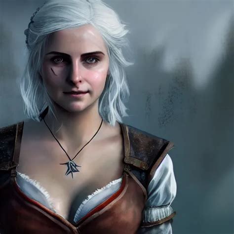 Concept Art Of Ciri From The Witcher In Wooden Bath Stable Diffusion