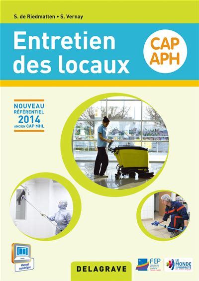 Entretien des locaux CAP APH 2015 Pochette élève Livre de lélève