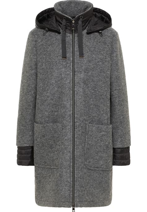 Wolljacke Mit Kapuze Woll Teddyjacken Jacken M Ntel Bekleidung