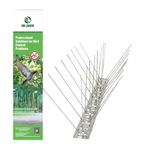 China Stainless Steel Anti Bird Spikes Pigeon Repellent Strips Bird Control factory and ...