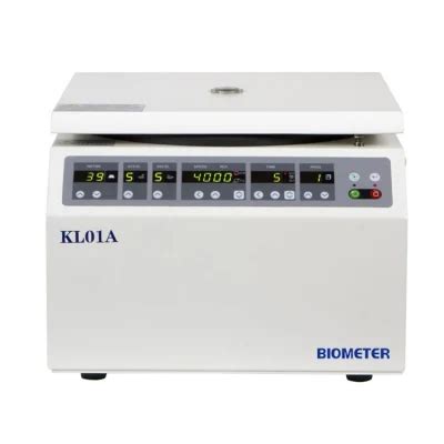 Biometer Blood Centrifuge Use For Hematology Department Blood Group