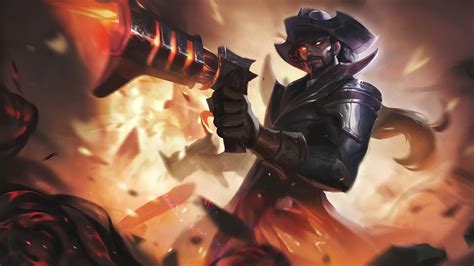 Lucian High Noon Lol League Of Legends Game Art 4k HD Wallpaper