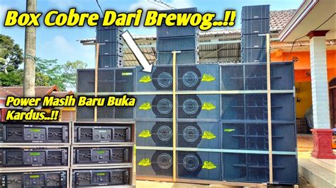 Info Cek Sound Hari Ini BKR Audio Persiapan Cek Sound Box Cobre