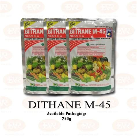 Neotec Dithane Broad Spectrum Protectant Fungicide M 45 250g Lazada PH