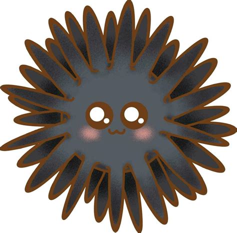 Cute Sea Urchin Illustration 27163225 Vector Art At Vecteezy